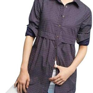 Maeve tunic collared shirt